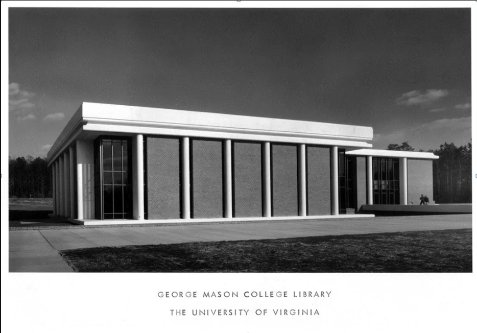 George Mason College Library, The University of Virginia
