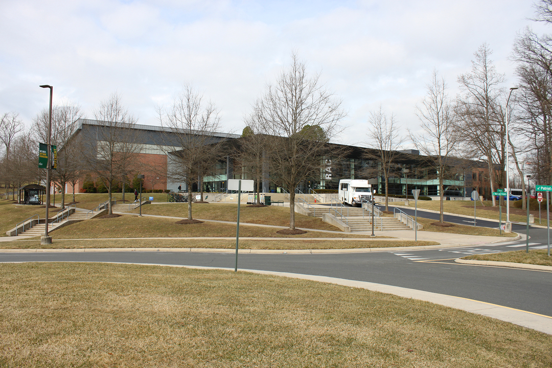 Recreation and Athletics Complex, view from  southeast