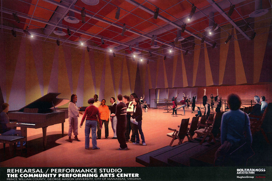 Rehearsal/Performance Studio, Community Performing Arts Center<br />
