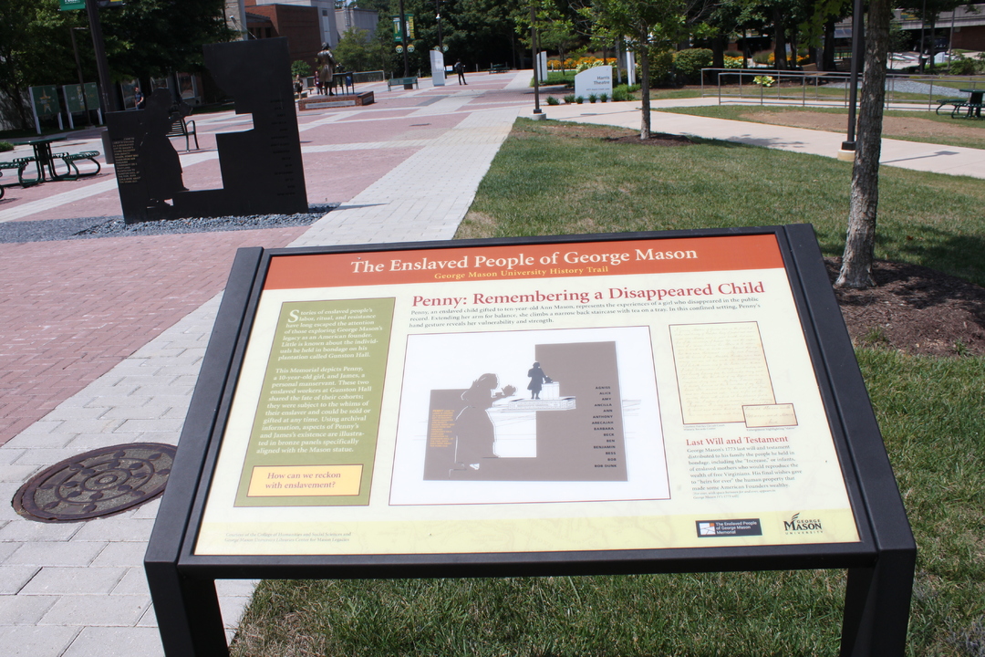 "Penny: Remembering a Disappeared Child" [interpretive sign]