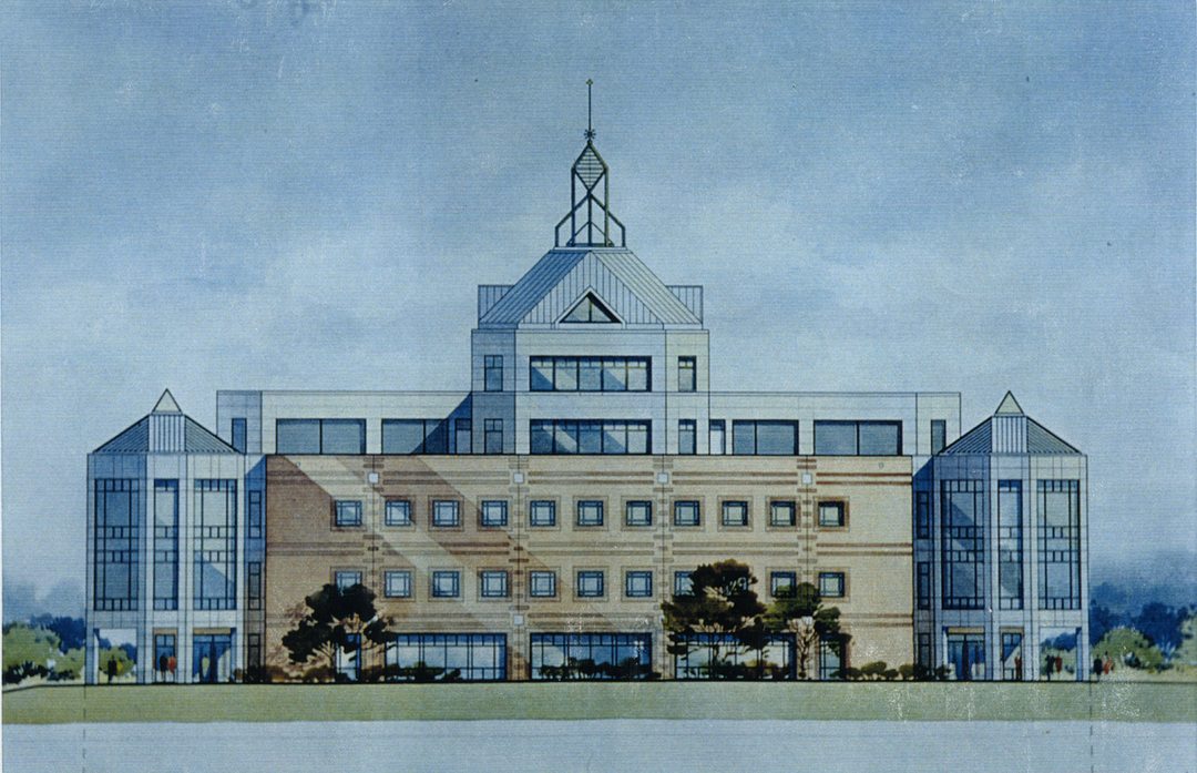 University Learning Center, architectural drawing