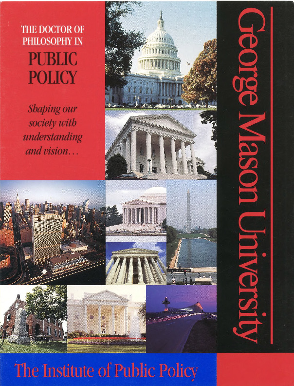 Public Policy Shaping our society with understanding and vision...